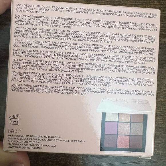 NARS AFTERGLOW TEMPTING EYESHADOW PALETTE - Picture 8 of 10